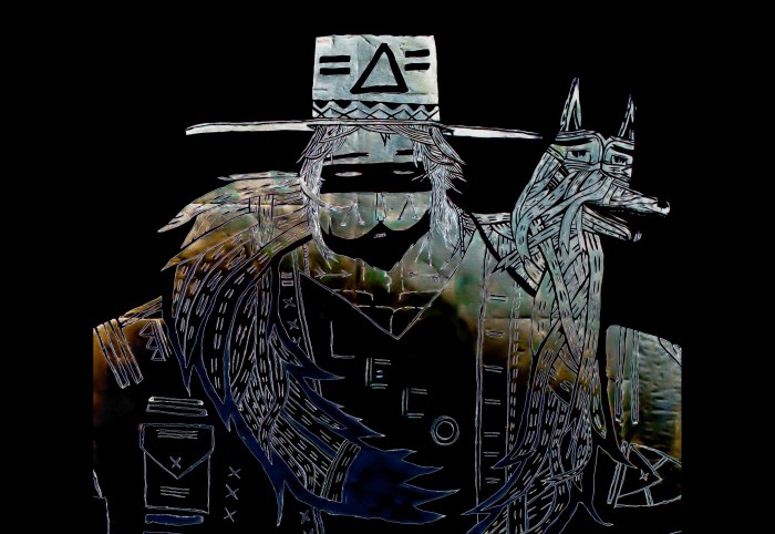 Image from an original street art work by Jack Fox