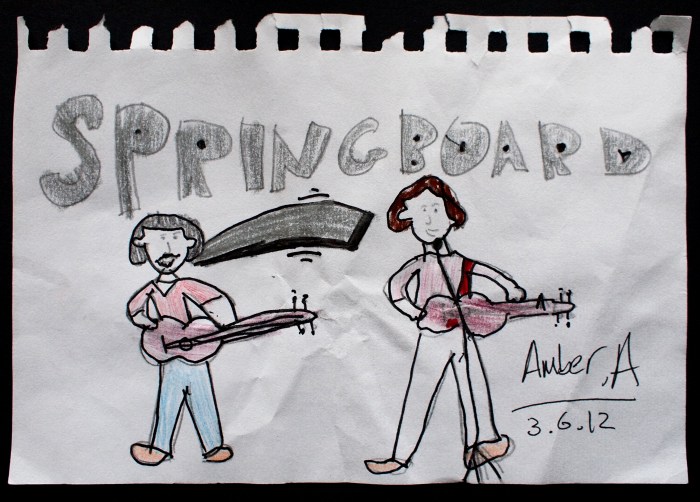 Rich and Lou's Loudhailer at Springboard Festival by Amber Ascough