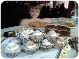 Mmmm, cakes by Bev and Penny,