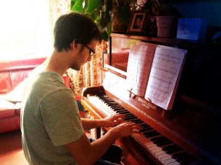 Asa played and sang Mad World, his debut performance. 