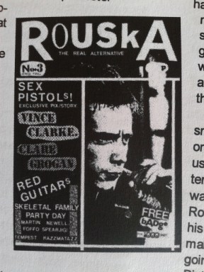 In the same issue as the Sex Pistols, how cool