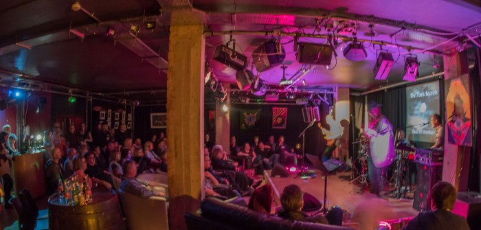 Dark Secrets audience and stage