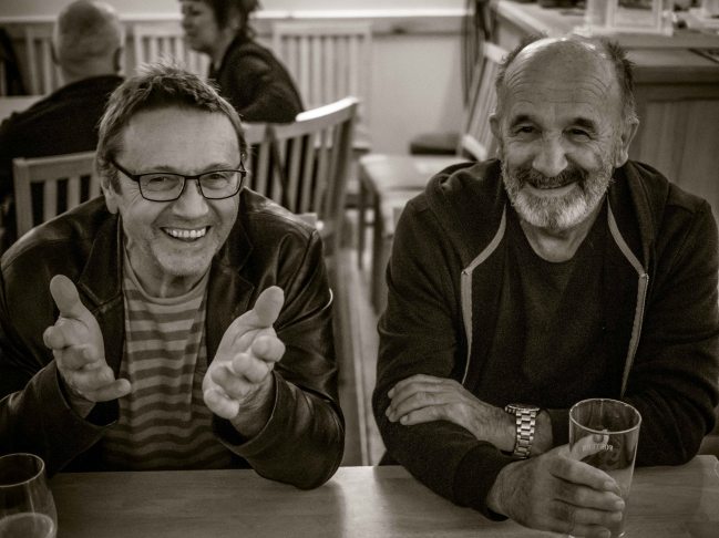 Pete McLoud and Derek Waudby