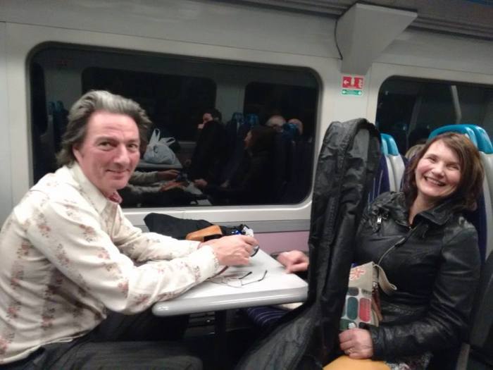 Rich and Lou on the Culture Train