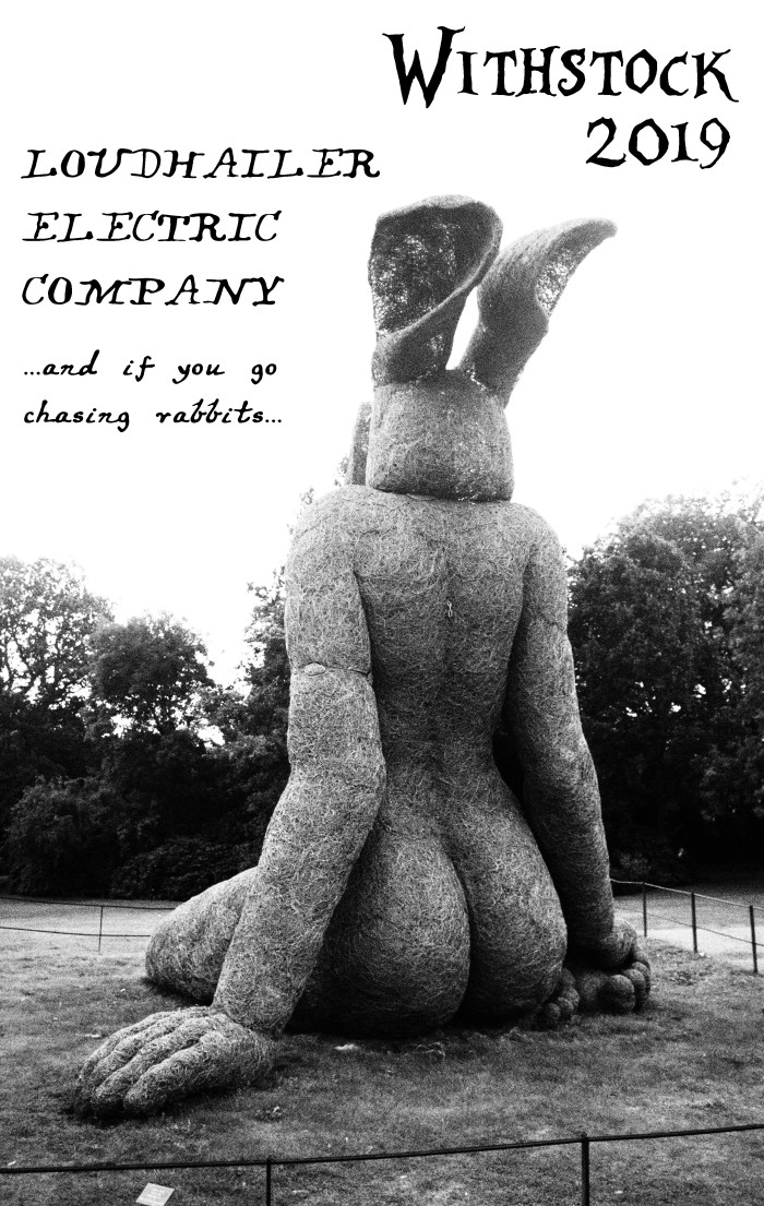 Withstock 2019 chasing rabbits poster